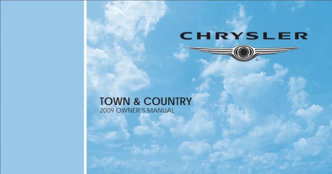 2009 Chrysler Town and Country Owner’s Manual Image