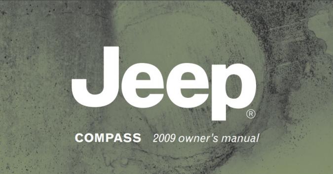 2009 Jeep Compass Owner’s Manual Image