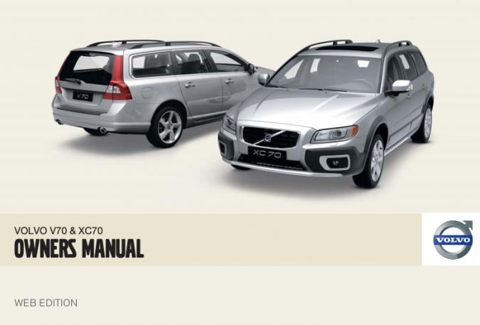 2009 Volvo V70 Owner’s Manual Image