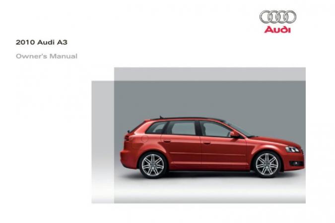 2010 Audi A3 Owner’s Manual Image