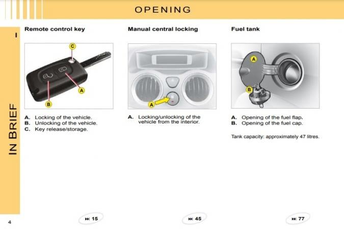 2010 Citroën C3 Owner’s Manual Image