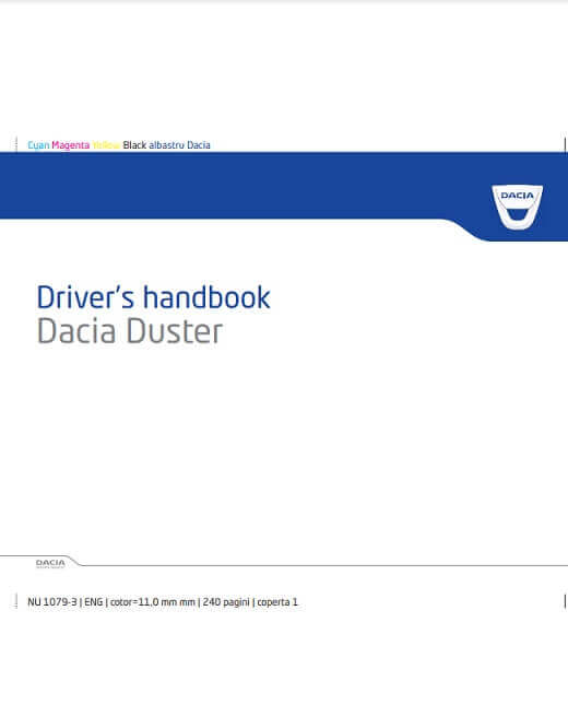 2010 Dacia Duster Owner’s Manual Image