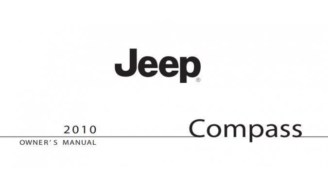 2010 Jeep Compass Owner’s Manual Image