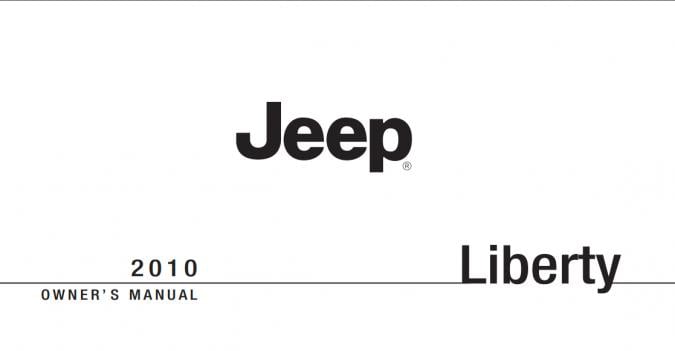 2010 Jeep Liberty Owner’s Manual Image