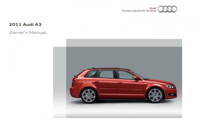 2011 Audi A3 Owner’s Manual Image