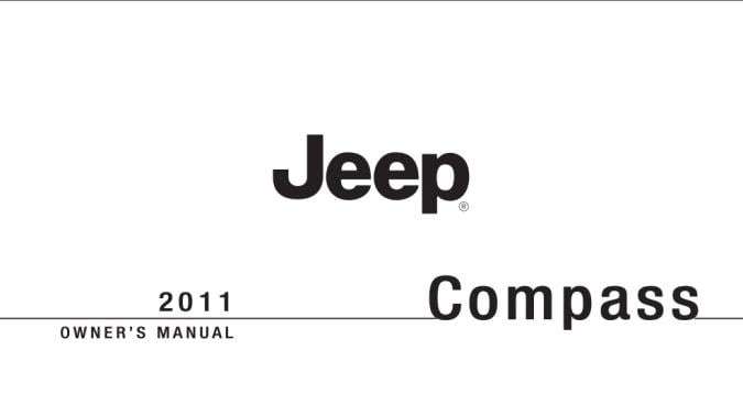 2011 Jeep Compass Owner’s Manual Image