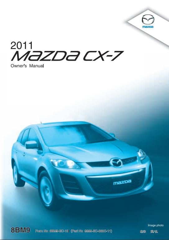 2011 Mazda CX-7 Owner’s Manual Image