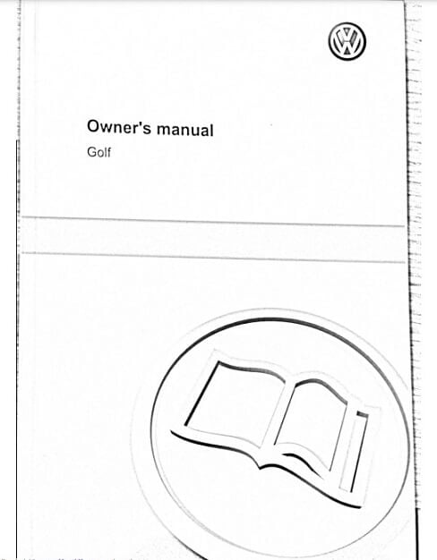 2011 Volkswagen Golf Owner’s Manual Image