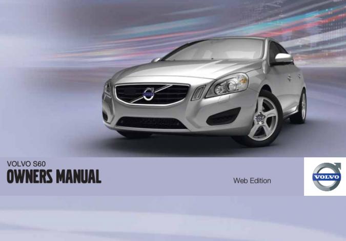 2011 Volvo S60 Owner’s Manual Image