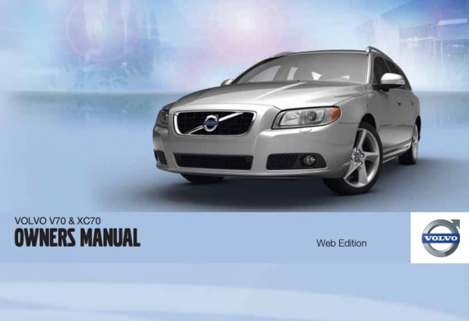 2011 Volvo V70 Owner’s Manual Image
