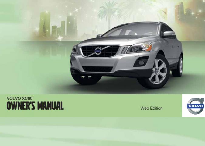2011 Volvo XC60 Owner’s Manual Image