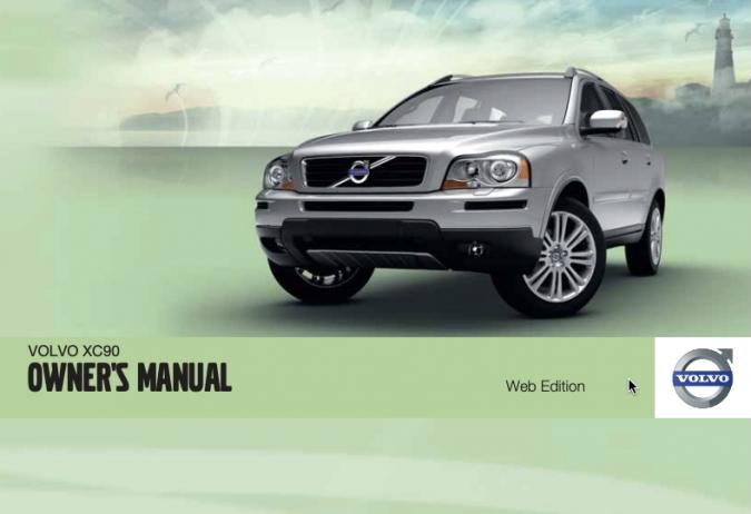 2011 Volvo XC90 Owner’s Manual Image