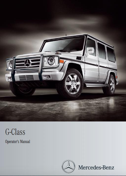 2012 Mercedes Benz G-Class Owner’s Manual Image