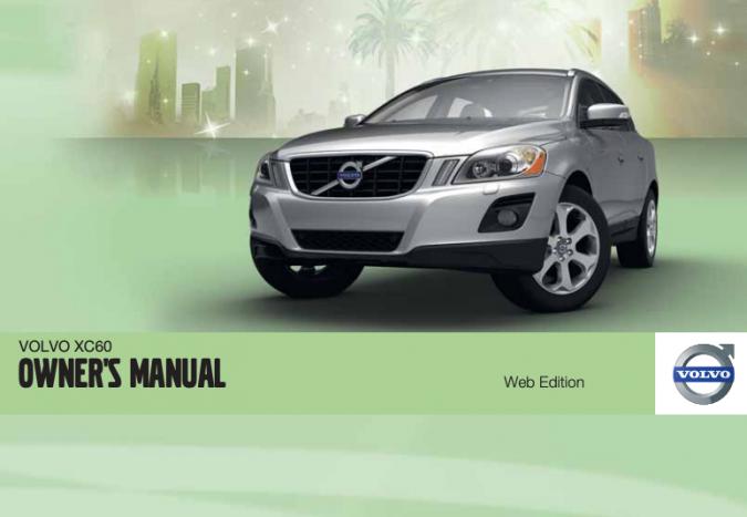 2012 Volvo XC60 Owner’s Manual Image