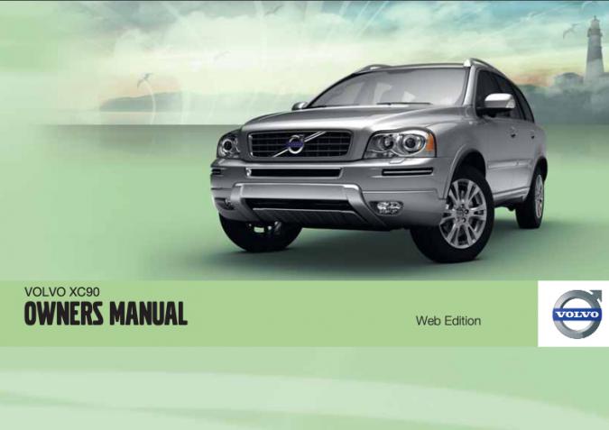 2012 Volvo XC90 Owner’s Manual Image