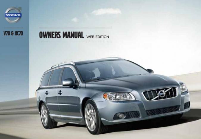 2013 Volvo V70 Owner’s Manual Image