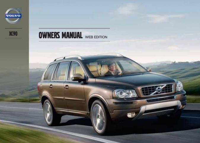 2013 Volvo XC90 Owner’s Manual Image
