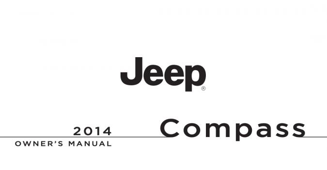2014 Jeep Compass Owner’s Manual Image