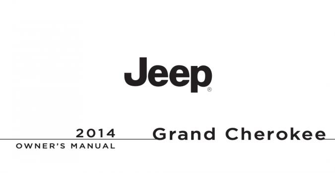 2014 Jeep Grand Cherokee Owner’s Manual Image