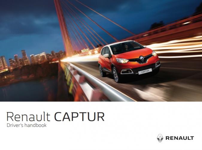 RENAULT CAPTUR CAPTURE OWNERS MANUAL HANDBOOK AND WALLET PACK 2014 To 2016 