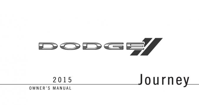2015 Dodge Durango Owner’s Manual Image