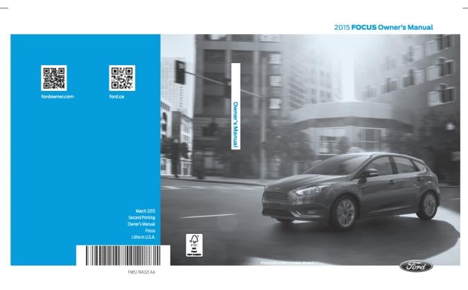 2015 Ford Focus Owner’s Manual Image