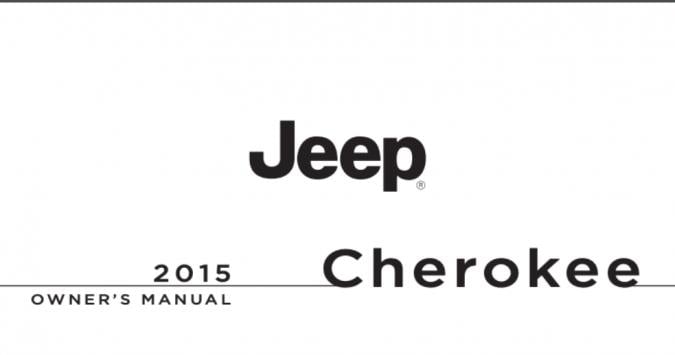 2015 Jeep Cherokee Owner’s Manual Image