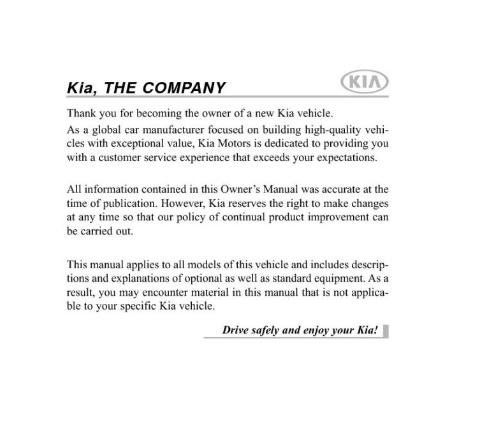 2015 KIA Soul Owner’s Manual Image