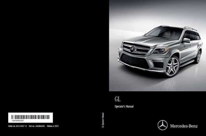 2015 Mercedes Benz GL Owner’s Manual Image