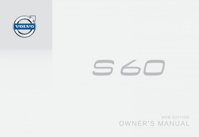 2015 Volvo S60 Owner’s Manual Image