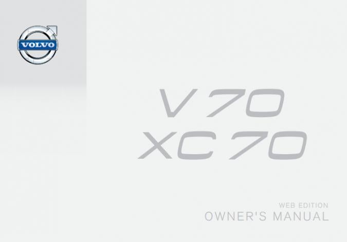 2015 Volvo V70 Owner’s Manual Image