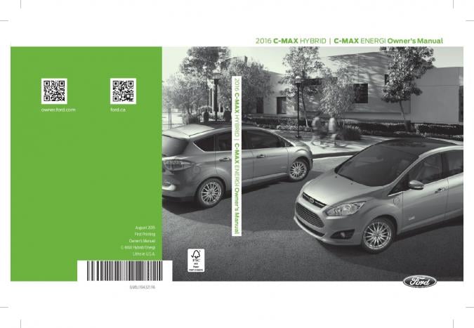 2016 Ford C-max Owner’s Manual Image