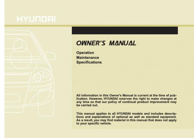 2016 Hyundai Elantra-GT Owner’s Manual Image