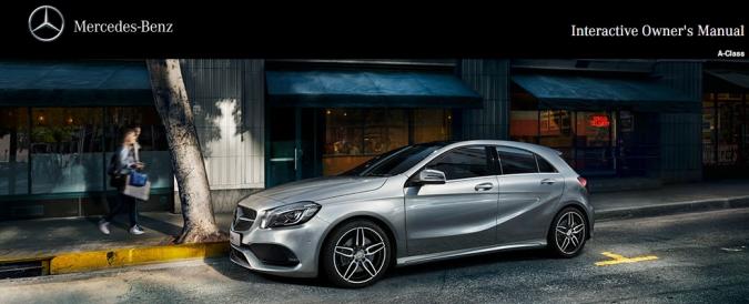 2016 Mercedes Benz A-Class Owner’s Manual Image
