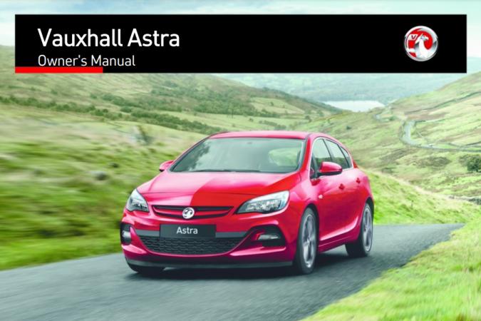 2016 Opel/Vauxhall Astra Owner’s Manual Image