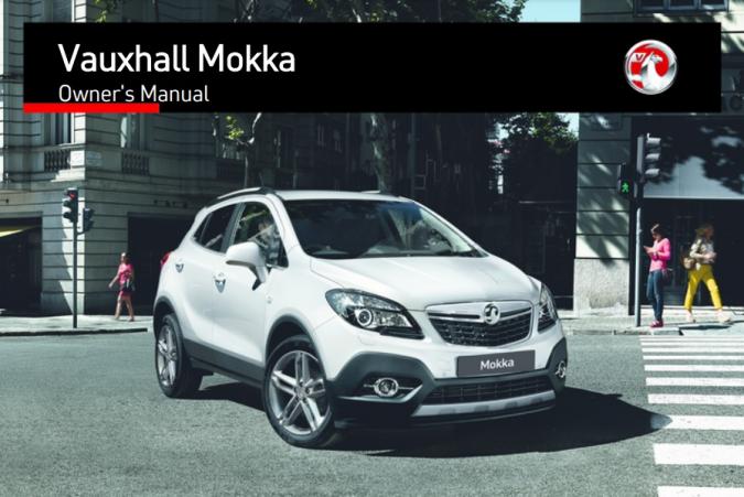 2016 Opel/Vauxhall Mokka Owner’s Manual Image