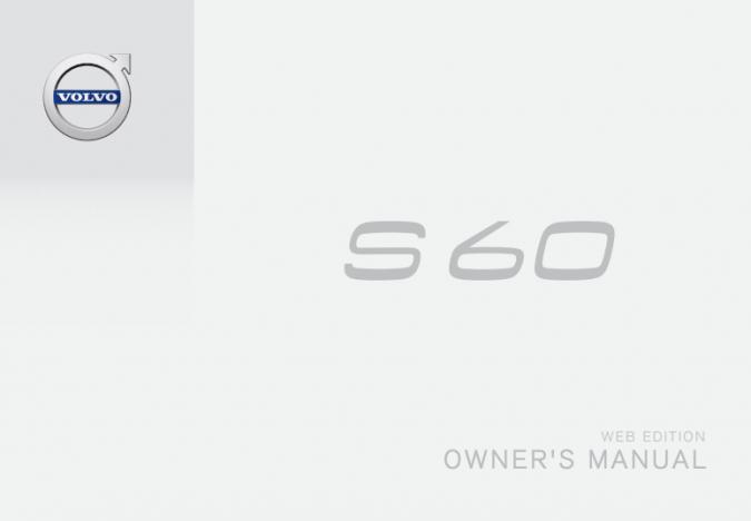 2016 Volvo S60 Owner’s Manual Image