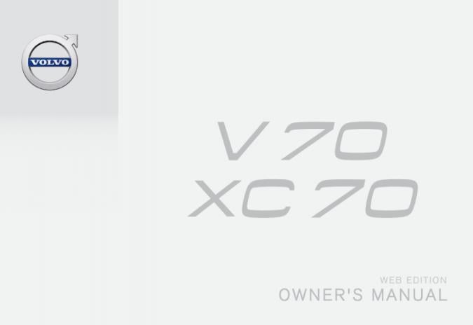 2016 Volvo V70 Owner’s Manual Image