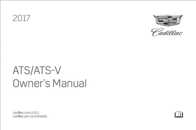 2017 Cadillac ATS/ATS-V Owner’s Manual Image