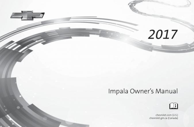 2017 Chevrolet Impala Owner’s Manual Image