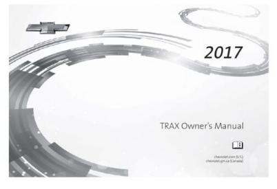 2017 Chevrolet Trax Owner’s Manual Image