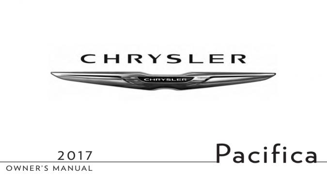 2017 Chrysler Pacifica Owner’s Manual Image
