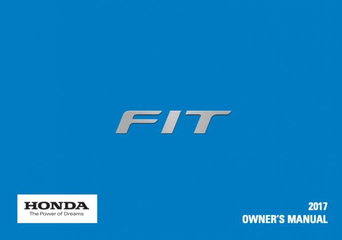 2017 Honda Fit Owner’s Manual Image