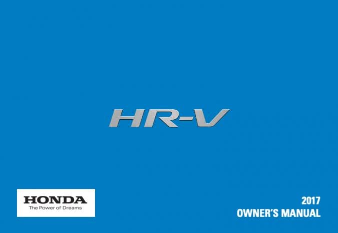 2017 Honda HR-V Owner’s Manual Image