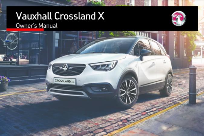 2017 Opel/Vauxhall Crossland Owner’s Manual Image