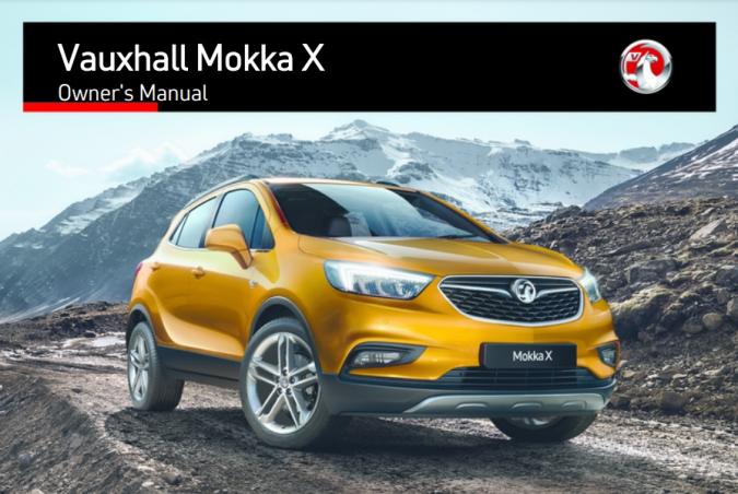 2017 Opel/Vauxhall Mokka Owner’s Manual Image