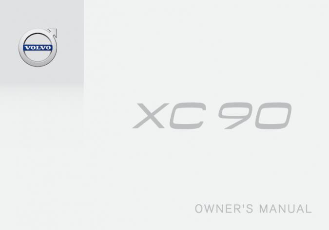 2017 Volvo XC90 T8 Owner’s Manual Image