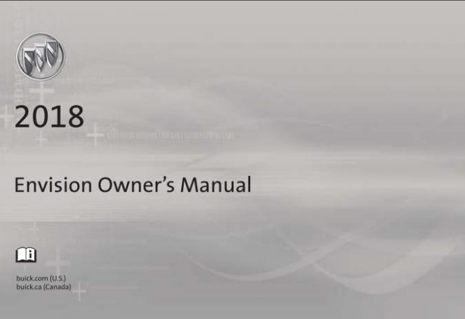 2018 Buick Envision Owner’s Manual Image