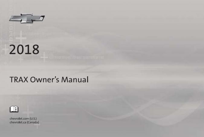 2018 Chevrolet Trax Owner’s Manual Image