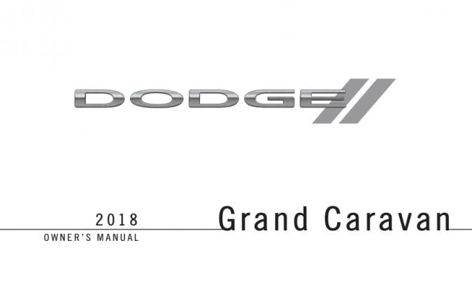2018 Dodge Durango Owner’s Manual Image
